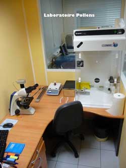 Laboratoire pollen
