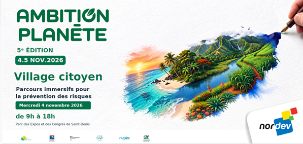 Mercredi 4 novembre : Atmo Réunion présent au village Citoyen d'Ambition Planète 