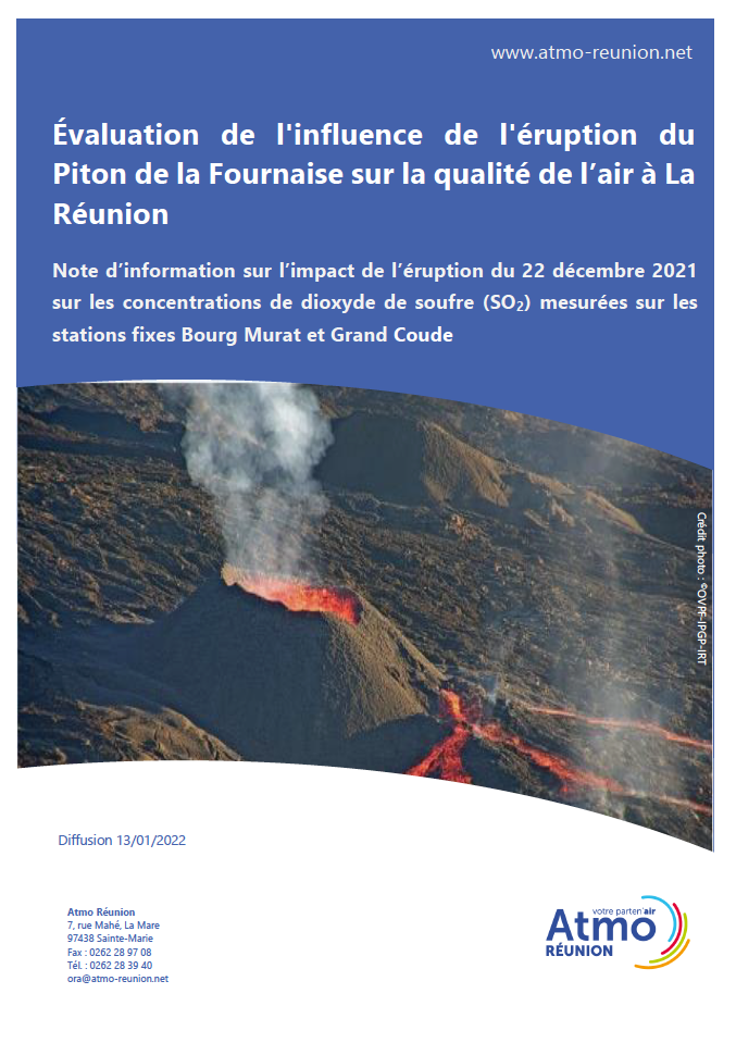 Page de garde du rapport
