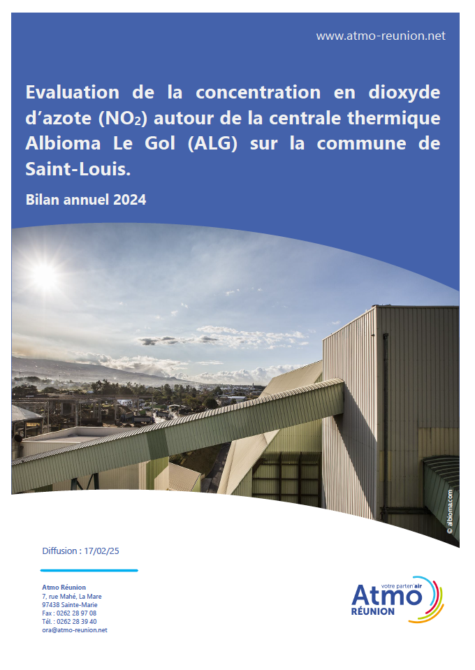 Page de couverture rapport d'études