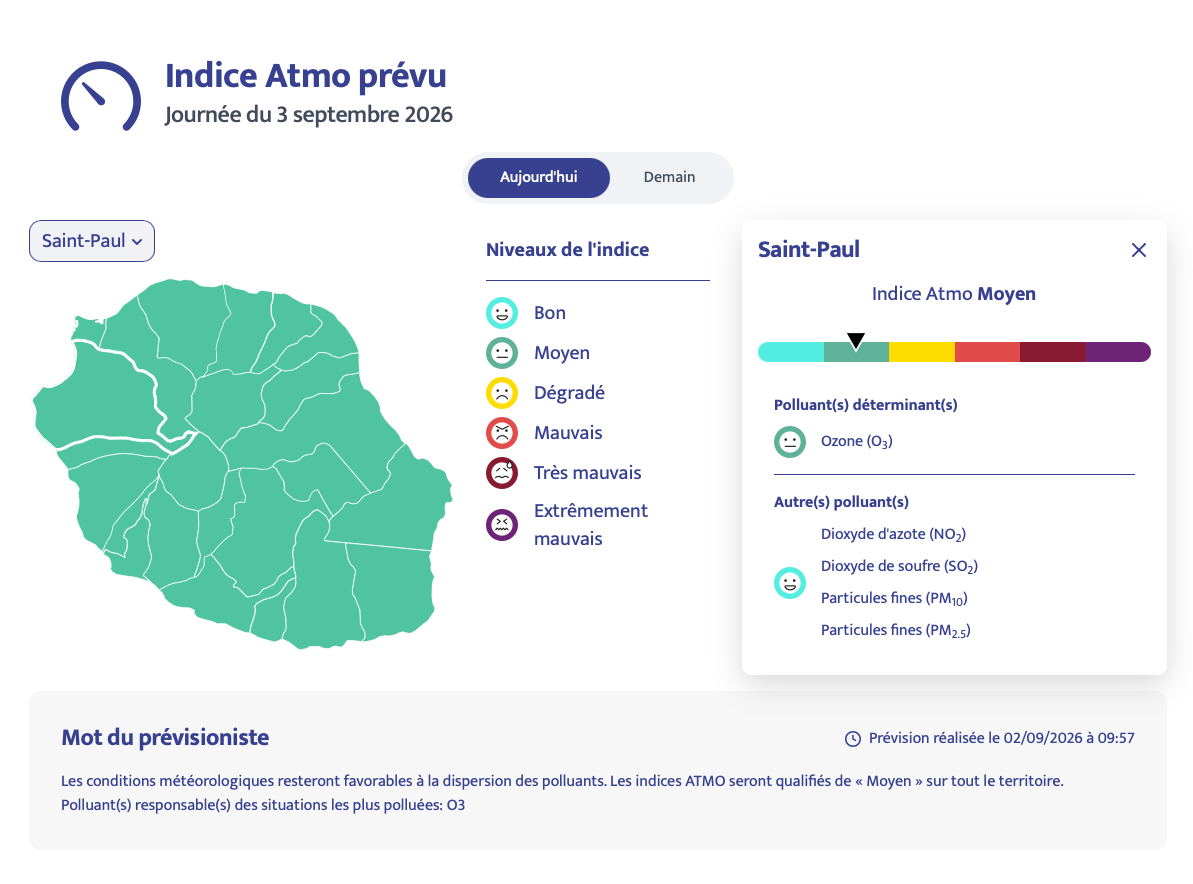 03/09/2026 - Nouvel indice de la qualité de l'air (dossier de presse)