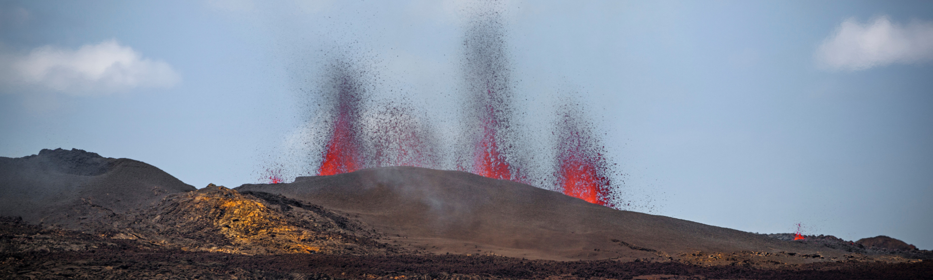 Le volcan du Piton de la Fournaise